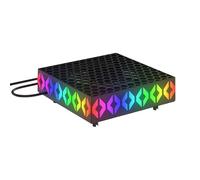 LED Display Auto Cooling Fan ABS Cooling with Light type & Temperature Adjustable Cooling systems for Game Consoles