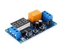 LED Display Digital Delay Timer Control Relay Switch Module - 3V 3.7V 4.5V 5V 6V Voltage Range - Adjustable 0.1s to 999 Minutes - Opto Isolated Output - Industrial Grade PCB Board