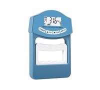 Led Display Hand Dynamometer Digital Grip Strength Tester with Adjustable Gripper Measurement Meter for(Blue)
