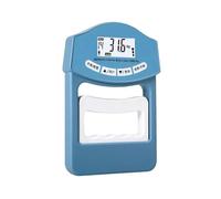 Led Display Hand Dynamometer Electric Grip Strength Tester Digital with for for Power(Blue)