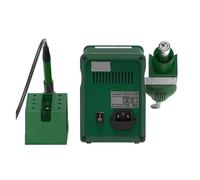 LED Display Hot Air Gun Soldering Station Tool, 2 in 1 Lead-Free SMD Desoldering Repair Workstation for Electrical Components Repair and Rework