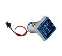 LED Display Hour Meter Precise Timing Device Double Display Hour Meter Suitable for Textiles Printing & Machine Tool Impacts Resistant Timer