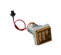 LED Display Hour Meter Timing Device Double Display Hour Meter Suitable for Textiles Printing & Machine Tool Ventilated Designs Timer