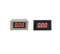 LED Display Red Digital Amp Panel Meter D85 AC Ampere meter AC 80-300V Current Meter AC 10A 30A 50A 100A AC Ammeter Black White (Color : Black cover-Red, Size : 100A)