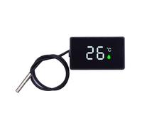 LED Display Thermometers with 0.1℃ Sensitivity and Wide 0-99℃ Ranging for Liquid Temperature Check Kitchen Bathroom Use Home Use Digital Thermometers