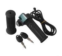 LED Display Throttle Grip for Ebikes, Comfort Driven Design for Stable and Safe Rides