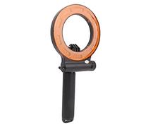 LED Diving Fill Light, 40M Waterproof Ring Light with Handle, Underwater Led Ring Photography Lighting, Built in 1500mAh Battery, Power Saving, for Action Sports Camera