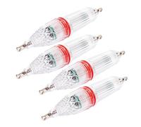 LED Diving Light - Set of 4 Waterproof High Brightness | LED Light Attractor for Fish Bait and Recall - for Outdoor, Ponds, Lakes, Rivers, Shores, Shallow and Soft Water