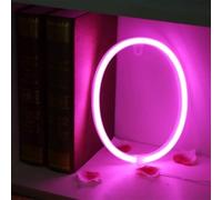 LED DIY Neon Light 0-9 Light Up Numbers 26 Alphabet Neon Lamp Battery/USB Powered, Lamp Wall Decoration, Number/Letter Illuminated Sign Neon Lights for Christmas Party Bar Wedding,Warm light,3