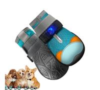 LED Dog Boots - Anti Slip Adjustable Pet Footwear, Motion-Activated Safety Sneakers with Reflective Straps, Outdoor Running Training Shoes | for Hot Pavement Summer Kitten