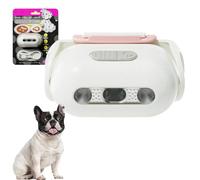 LED Dog Collar Light - Rechargeable Dog Projector Light with 60° Adjustable Projection for Night Safety, Steady & Flashing Modes, Outdoor Walks & Pets mood