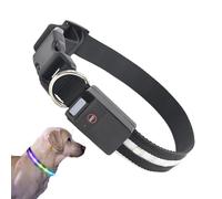 LED Dog Collar | Rechargeable LED Dog Collar Colorful Light Up Collar | Light Up Dog Collars, Dog Necklace for Women, Men, Adult, Night