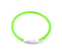 LED Dog Collar USB Rechargeable Flash Dog Necklace Light PVC Pet Safety Collar for Large Medium Small Dogs