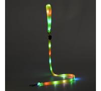 LED Dog Leash,Rechargeable Dog Leash,Light Up Dog Leash Rechargeable,4 Ft Lighted Dog Leash for Night Walking Safety Glow in The Dark (Yellow Leash)