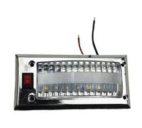 LED Dome Light, RV Ceiling Interior Roof Lamp, Ultra Bright 12V-24V Panel Light, 11.81in Car Reading Lamp with On/Off Switches for Van, Truck, Lorry, Motorhome