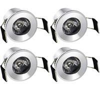 LED Downlight Recessed Ceiling Light,4 Pack Small LED Spotlight Recessed Celling Light Downlights, Recessed Downlights Under Cabinet Mini LED Downlights Recessed Small Ceiling Downlight Cabinet Mini L