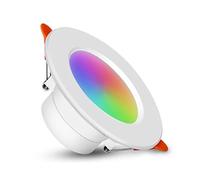 LED Downlight Tuya Smart WiFi Ceiling Light Dimmable RGB+CW+WW Spotlight Lamp Voice Control(1 Piece,7W)