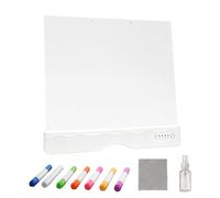 LED Drawing Board for Kids, Rechargeable Writing Pad with Markers