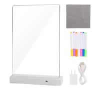 LED Drawing Board - Kids Writing Tablet for Creative Doodle | 1200mAh Rechargeable Message Pad with, Dry Erase Art, Supplies for Preschoolers Classroom Home Playroom Activity