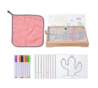 LED Drawing Board Rechargeable Doodle Tablet with Markers