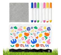 LED Drawing Board Rechargeable Writing Tablet with Markers