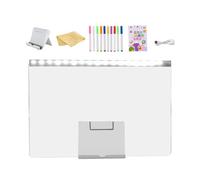 LED Drawing Board - USB Plug-in Writing Doodle Mat - Erasable LED Writing Board with Markers,for Boys Girls Bedroom Home Workplace School