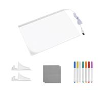LED Drawing Board with 10 Light Modes, Portable Led Note Board with Colors, Luminous LED Drawing Board for Children, with Stand, 7 Color Pens, Glow Memo Message Board, Wipeable Cloth (30 * 20cm)