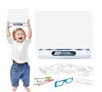 LED Drawing Pad - 3D Magic Board | Light Disc for Painting, Spelling, Tracking and Drawing, Fluorescent Painting