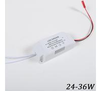 LED Driver 24-36W Constant Current AC180-265V Constant Current LED Driver 24-36W 260mA Output AC to DC LED Transformer 24-36W for Panel Lights LED Supply 24-36W Constant Current Flicker-Free LED