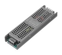 LED Driver 400W Power Supply Transformer High Efficiency 24V DC Output Fast Heat Dissipation IP20 Protection For LED Strip Lights CCTV Displays Copper Aluminum Alloy 228x63x30mm