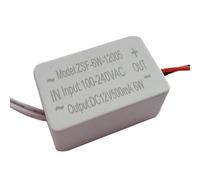 Led Driver AC220V to DC12V 6W 0.5A LED Constant Current Voltage Fan Power 500mA Low for Cabinet Lamp