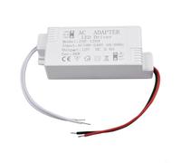 Led Driver Adapter Ac 90-240v To Dc 12v Transformer Power Supply For Strip Lights Wireless Router Security Camera White Case 12w(DC 12V 3A 36W)