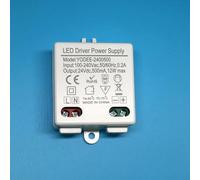 LED Driver Power Supply 12V 10W Constant Voltage AC to DC Transformer for 12V LED Strip Lights, Cabinet Lights, Doorbells for - 42x40x20mm