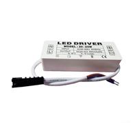 LED Driver Power Supply 20W 30W AC 85-265V to DC 24-38V Constant Current Transformer for Downlights Ceiling Panel Lights(20W(600MA))