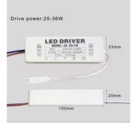LED Driver Power Supply Unit AC85-265V Intelligent Constant Current with Overvoltage Overload Overheat Short Circuit Protection for LED Parts and(25-36W)
