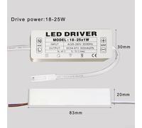 LED Driver Power Supply Unit AC85-265V Intelligent Constant Current with Overvoltage Overload Overheat Short Circuit Protection for LED Parts and(18-25W)