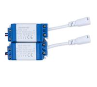 LED Driver With 5.5 * 2.1mm Female Connector 1W-36W Power Supply Constant Current 300mA Lighting Transformers 1pcs(8-12W 300mA)