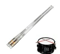 LED Drum Sticks, USB Rechargeable Light Stick Set, Changing Rhythm Tool for Stage, Acrylic Glow Rod System, Musical Percussion Accessory, Performance Practice Drum Kit 16.38x0.69x0.69 inches