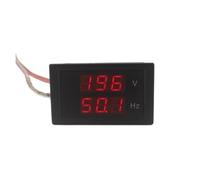LED dual display Voltage frequency meter voltmeter range AC 80-300V 45.0-65.0 Hz Panel Monitor IDGTTLDF