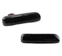 LED Dynamic Side Indicator For BMW E46 3 Series Car Fender Side Marker Flowing Blinker LED Turn Signal Light(Super quality black)