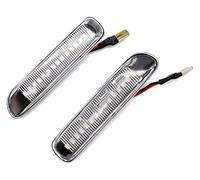 LED Dynamic Side Indicator For BMW E46 3 Series Car Fender Side Marker Flowing Blinker LED Turn Signal Light(Dynamic Crystal)