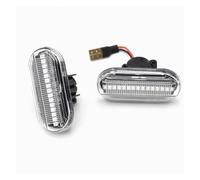 Led Dynamic Side Marker Turn Signal Light For Mercedes For Benz For Smart For FORTWO Coupe Mirror Indicator Lamp(Dynamic Crystal)