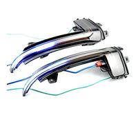 LED Dynamic Turn Signal Light Fit Use For Audi A4 A5 S5 B8.5 RS5 RS4 S6 S4 Dynamic Indicator Blinker Startup Breath Light 2 Pcs Side Superb Mirror Dynamic Side Indicator(B8)
