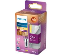 LED E14 Globe 2.5W (25W) Clear Dim WarmGlow 340 lm