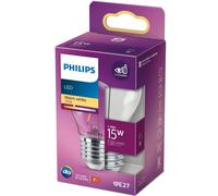 LED E27 Globe 15W Clear 136lm