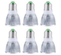 Leo's Light LED E27 Reflector Spotlight Bulb, 9W (70W Equivalent) 3000K Soft White 800lm 60° Flood Beam, for Recessed Ceiling Lights, Tracking Lights, Pack of 6 (3000K-Soft Warm White, E27 Base)