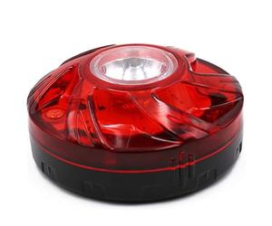 LED Emergency Warning Flashing Lights, Battery Operated Beacon Light with Magnetic Base for Vehicles, Roadside Safety, Traffic Control & Disaster Scenes