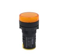 LED Energy-saving Electronic Panel Mount Power Indicator Pilot Signal Lamp AD11 AD16 AD17 AD22 AD58B223D Red Green Yellow Ø22mm (Color : Orange, Size : 36v)