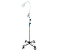 LED Examination Light - Gynecological & Dental Gooseneck Lamp with Mobile Base & Wheels for Outpatient Surgical Use