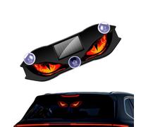Led Eyes for Car - Solar Dynamic Waterproof Sticker,Car Window Light - for Front Rear SUV RV Motorcycle Camper Vehicles Home Window Holiday Birthday Party